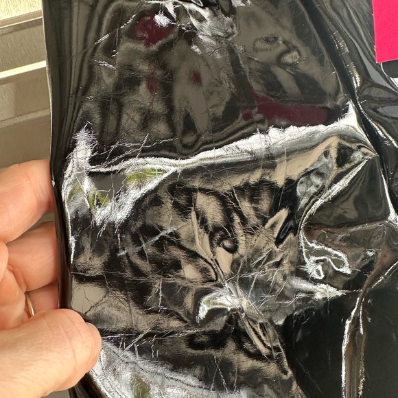 Commando Faux Patent Leather Legwear Legging NWT Black Small - Picture 2 of 7